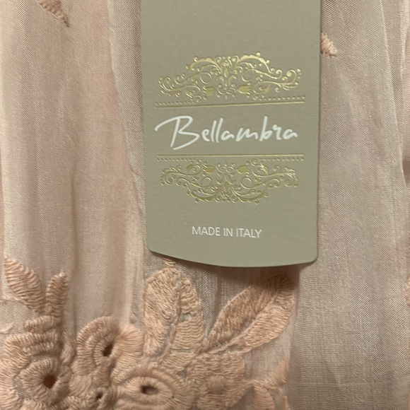 Blush pink silk top - Picture 2 of 4